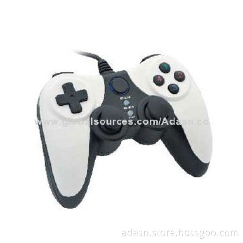 Mini Wired PC USB Game Joypad with Dual Shock, Fashionable and Various Colors, Factory Cheap Price